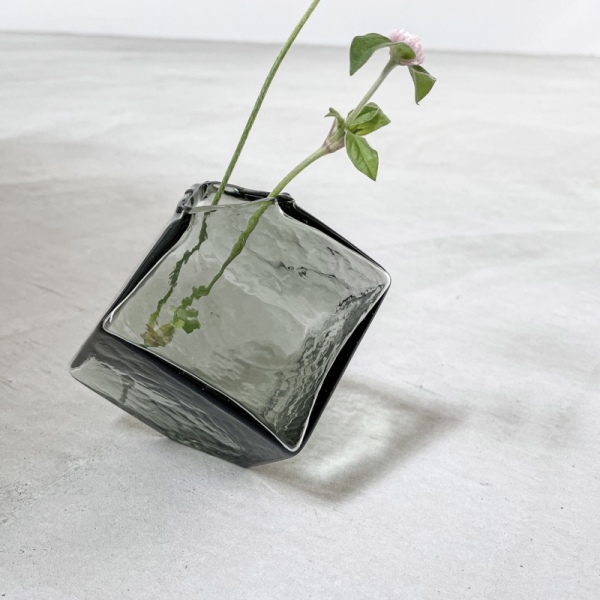 Sghr スガハラ Cubo クーボ フラワーベース 花瓶 Bartender Select Gion